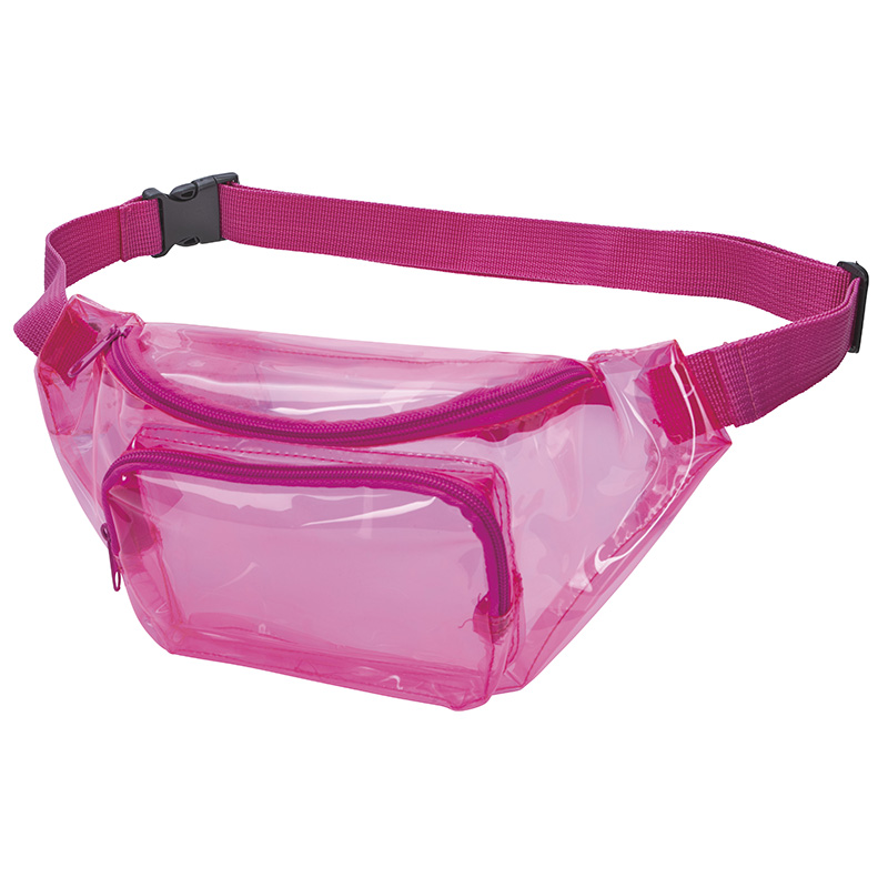 Neon pink hotsell clear fanny pack