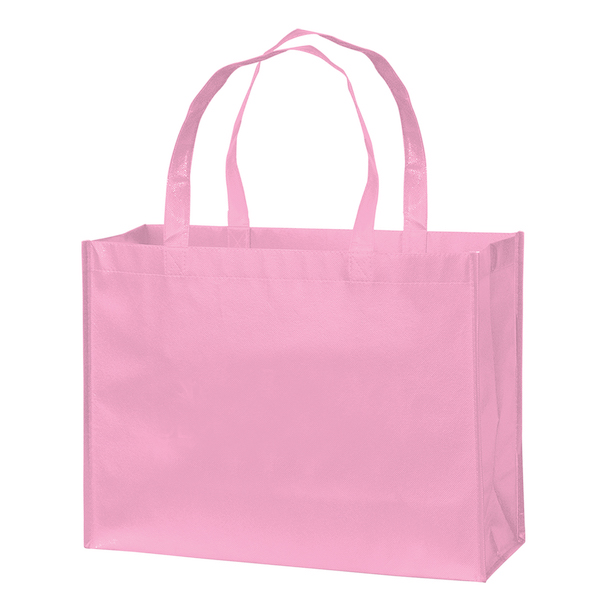 Plain Glossy Tote Handbag, Size: 12x16 Inches