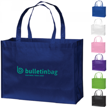 Custom Laminated Bags | Laminated Tote Bags | Bulletin Bag