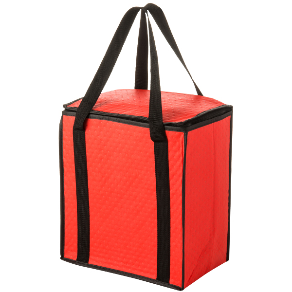 Insulated Square Cooler Bag with Zipper