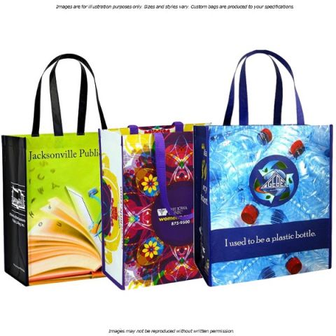 Custom Print Logo Reusable Recycle Packing Shopping Bags Non Woven Carry Bag   Pacific  Company
