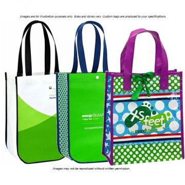 Boutique Imprinted Shopping Bags - Laminated (Large) [Min. Order Qty: –  Dynamic Labs